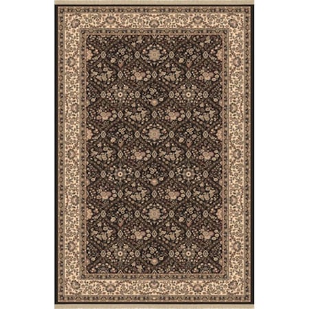 Dynamic Rugs Brilliant 2 ft. 9 in. x 8 ft. 2 in. 7211-090 Rug - Black BR287211090